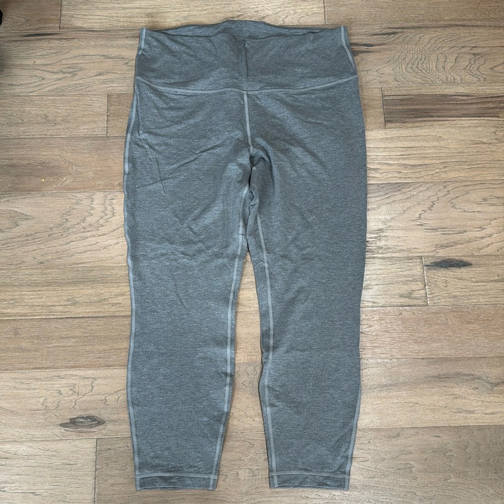 NWT Lululemon Wunder Lounge Super-High-Rise Tight 28" Heathered Core Med… - Picture 6 of 10
